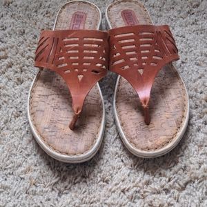 Born Leather sandals size 10